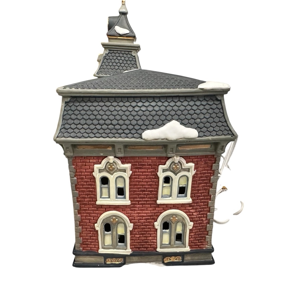 Department 56 Dickens Collectibles Classic Series Large Porcelain Clock House - Picture 2 of 5